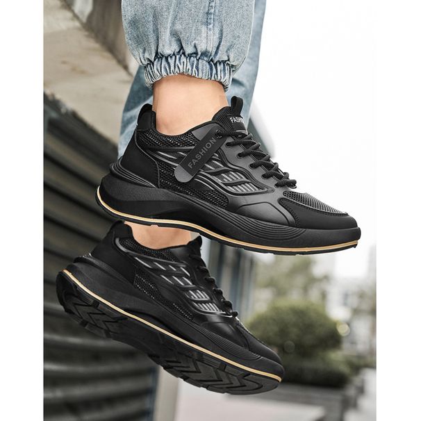 Men's Shoes 2026 Spring Trendy Versatile Casual Sports Ultra-Light Running Shock-Absorbing Height-Increasing Student_vogvips.com