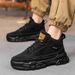 New Leather Spring Men's Shoes High-top Men's Heightening Tooling Martin Boots_vogvips.com