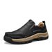 Men's Shoes 2026 Spring Lightweight Comfortable Versatile Work Shoes Driving Shoes Thick-Soled Casual Leather Shoes For_vogvips.com