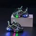 2026 Spring Summer New Breathable Light-Up Sneakers Alphabet Casual Running Boys Sensor Baby Light Shoes Trend_vogvips.com