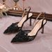Summer Sandals 2025 White Wedding For Women Lace Fashion High Heels Pearl Women's Shoes_vogvips.com