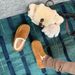 Square Round Head Thick Sole One Pedal Mao Mao Le Fu Doudou Shoes_vogvips.com