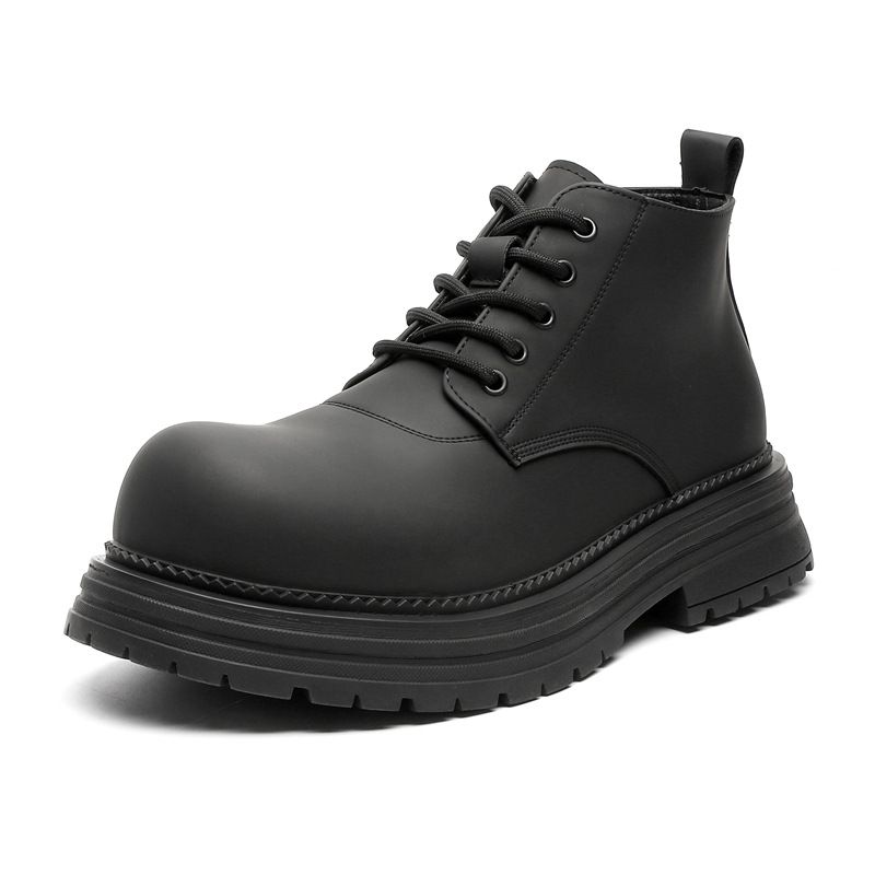 Martin Boots Men's High-top Locomotive Leather Boots Men's Heavy American Tooling Boots_vogvips.com