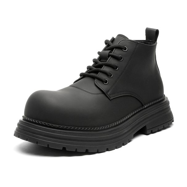 Martin Boots Men's High-top Locomotive Leather Boots Men's Heavy American Tooling Boots_vogvips.com