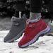Winter New Anti Slip High Top Cotton Shoes For Mothers, Couple Walking Shoes, Anti Slip And Plush Warm Shoes For Middle-aged And Elderly Mothers_vogvips.com