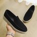 SHLIANG Men's Loafers Soft Suede Slip-on Shoes Man Flats Lightweight Comfortable Driving Shoes For Man Casual Shoes Y0606_vogvips.com