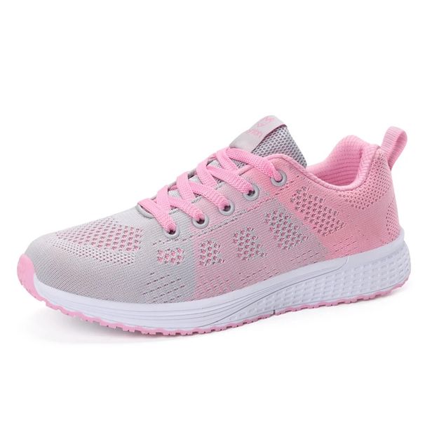 Breathable Women Running Lightweight Anti-slip Female Sports Shoes Outdoor Soft Women's Sneakers Lace Up Fashion Tennis_vogvips.com