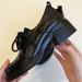 Soft Version~British Retro Soft Round-toe Lace-up Loafers, Versatile For Commuting, Chunky Heel Women's Leather Shoes_vogvips.com