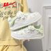Huili WXY-Q891Z Thick-Soled Mesh White Sneakers For Women 2026 New Cute Niche "Milk Bubble" Bread Shoes_vogvips.com