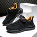 Children's Boys New Flyknit Mesh Sports Breathable Casual Velcro Student Running Shoes Hot Sale_vogvips.com