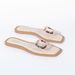Women's Shoes Flat Fashion Sandals, Feminine Summer Wear, Chunky Heel, Waterproof Platform, Elegant Transparent Slippers For Women._vogvips.com