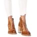 Women's Shoes Embroidered Fashion Boots For Women Rivet Welt Acrylic Crystal High Heel Short Boots_vogvips.com