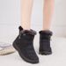 Plus New Foreign Trade Snow Women, Cross-Border Fleece-Lined Cotton Shoes, Mid-Cut Waterproof Warm Boots For Women Size_vogvips.com