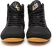 Men's Mesh Breathable Wrestling Boots, Mid-Top Fitness Sneakers Lightweight Lace Up Fighting Boxing Training Shoes_vogvips.com