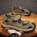 Beach Shoes Men's Summer Outdoor Baotou Sandals Lightweight Non-Slip 1 Slip-On Soft Sole Sports Casual Shoes_vogvips.com