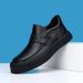 Euro Step Autumn Versatile Trendy Slip-On Casual Leather Shoes Men's One-Piece Lazy Loafers_vogvips.com