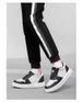 Round Toe Thick Soled Men's Board Shoes, Invisible Inner Height Increasing Board Shoes, Mid Top Casual Leather Shoes_vogvips.com