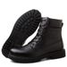 European Warm Series Leather High Fleece Lined Warm Work Martin Top Layer Soft Surface Men's Boots Non-Slip_vogvips.com
