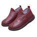 Winter Old Beijing Elderly Women's Cotton Warm Fleece Soft Sole Middle-aged Mom Shoes Snow Boots_vogvips.com