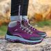 High-top Boots Women Comfortable Casual Anti-slip Breathable Warm Combat Boots Men Thick-soled Soft Outdoor Hiking Shoes Men_vogvips.com