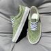 Trendy Low-top Light Green Sneakers, Unisex Versatile Canvas Fashionable Casual Shoes, High Street Trendy Style_vogvips.com