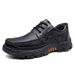 Slip-On British Style Casual Leather Soft Sole Top Layer Cowhide Business Men's Shoes Non-Slip Stitched Four Seasons_vogvips.com
