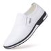 ct Suitable For All Seasons Summer 2024 New Soft Formal White Casual Flat Business Trend Loafers Men's Leather Shoes_vogvips.com
