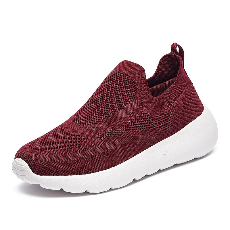 New 3D Flying Weaving Casual Sports For Men Women, Breathable And Cushioned Shoes, Couple Running Shoes_vogvips.com