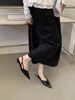 2026 French Bag Head Sandals Women's Spring And Summer New Rhinestone Rear Thin Heel Temperament Socialite Pointed High Heels_vogvips.com