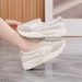 INS Korean Style Shallow Mouth Forrest Gump For Women Trendy 2026 Spring New Student Sports Running Casual Thick-Soled_vogvips.com