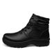 European Warm Series Winter Martin Boots With Fleece Lining, Warm Cotton Casual High-top Work Men's Boots, Round Toe, Comfortable, Large Size_vogvips.com