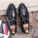 Men's Summer Genuine British Style Soft Business Casual Versatile Thick Sole Leather Shoes_vogvips.com