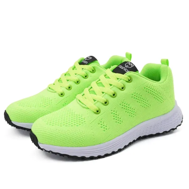 Women Shoes Luxury Brand Casuall Summer Woman Running Shoe Breathable Comfortable Fashion Walking Lace Up Sneakers_vogvips.com