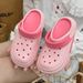 Kids' Shoes Ant Love Spring And Summer New Products Simple Color Contrast Children's Style Home Outdoor Hole Shoes Two Wear Parent Child_vogvips.com