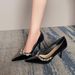 2025 Autumn Plus Width Rhinestone Floral Pointed Toe Stiletto Patent Leather High Heels 32-43 Large Size Wedding Shoes_vogvips.com