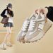 Daddy Shoes Female Student Sports Running Casual Shoes Platform Heightening Shoes_vogvips.com