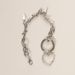 Shoe Chain Accessory – Adjustable Metal Heart Decor For Boots, Sneakers & Casual Shoes (Silver, One Size)_vogvips.com