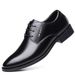 Autumn 2022 New Men's Business Dress Leather Shoes Men's Leather Lace-Up 6cm Leather Shoes Single 1058_vogvips.com