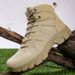 Tactical Boots Men's Oversized Breathable Anti Slip Military Boots, Outdoor Adventure Camping Camping Hiking Shoes, Hiking Shoes_vogvips.com