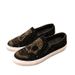 Men's New Hot Stamping Diamond Skull Head Loafers British Trendy Men's Foot Set Casual Leather Shoes_vogvips.com