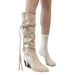Tassel Wasteland Style Martin For Women 2025 Autumn Winter High Pointed Toe Chunky Heel Slouch Boots Over-the-Knee_vogvips.com