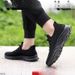 New Summer Mesh New Fly-knit Men's Breathable Hollow Sports Casual Walking Shoes, Non-slip_vogvips.com