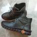 Plus Size Cotton Short Boots Women's Hand-sewn Thick Cowhide Sole Soft Comfortable Fleece Lined Warm Mom Shoes_vogvips.com