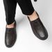 Wide Feet Round Head Shallow Mouth Large Size Foot Cover Men's Shoes Men's Outdoor Casual Leather Shoes Rubber Non-slip Sole_vogvips.com