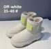 Waterproof Leather Snow For Women Winter Non-Slip Thick Sole Height Increasing Thickened Warm Mid-Calf Northeast Cotton_vogvips.com