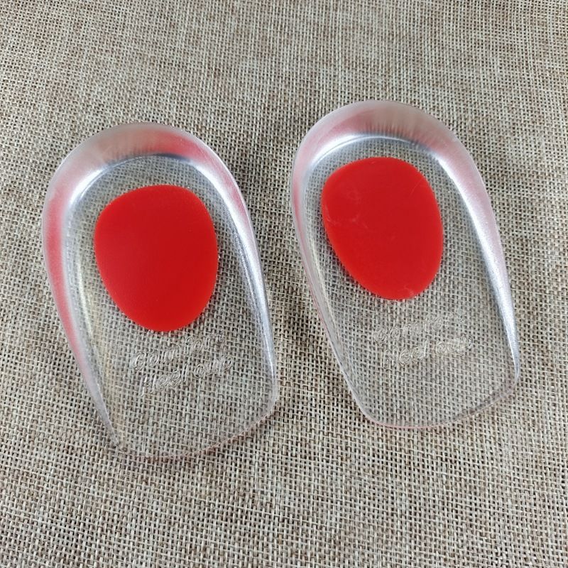 Heel Pads Heel Pads Foot Root Pain Care Pads Heel Pain Insoles Shock Absorption Soft Half Pads Men And Women Heel Insoles_vogvips.com