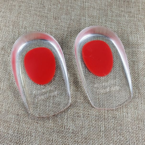 Heel Pads Heel Pads Foot Root Pain Care Pads Heel Pain Insoles Shock Absorption Soft Half Pads Men And Women Heel Insoles_vogvips.com