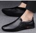 Men's Casual Loafers, Driving To Work, Soft-soled Soft Leather Men's Shoes, Lazy Men's Shoes_vogvips.com