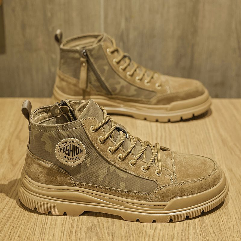 Non-slip Outdoor Sports Men's Shoes Casual Shoes Platform Heightening Dad Shoes Trendy Shoes_vogvips.com