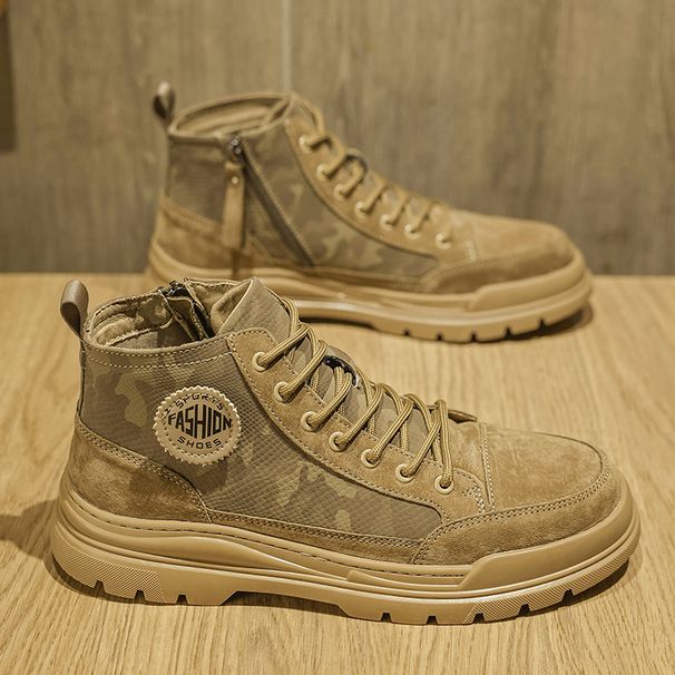 Non-slip Outdoor Sports Men's Shoes Casual Shoes Platform Heightening Dad Shoes Trendy Shoes_vogvips.com